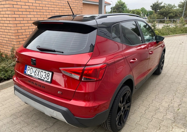 Seat Arona cena 59900 przebieg: 45900, rok produkcji 2019 z Poznań małe 137